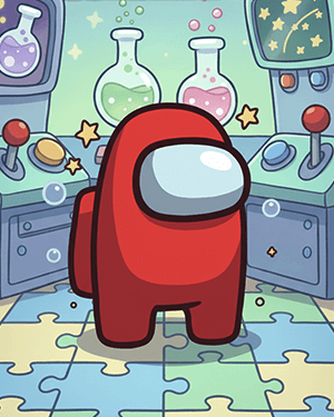 Among Us Coloring Sheets