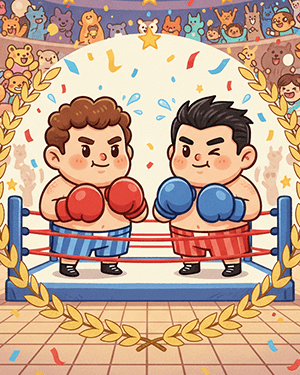 Boxing Coloring Sheets