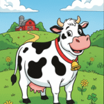 Cow Coloring Sheets