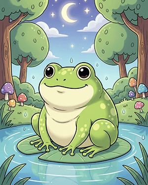 Frog Coloring Sheets