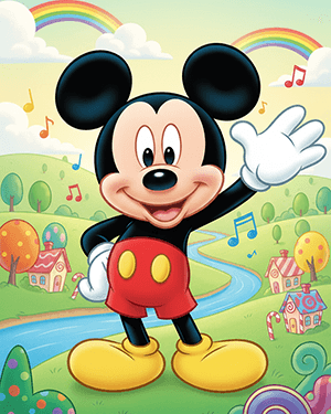 Mickey Mouse Coloring Sheets