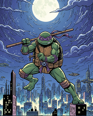 Ninja Turtle Coloring Pages