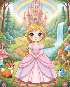 Princess Coloring Sheets