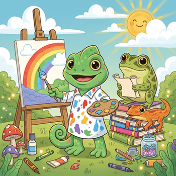 Reptiles Coloring Pages