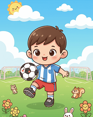 Soccer Coloring Sheets