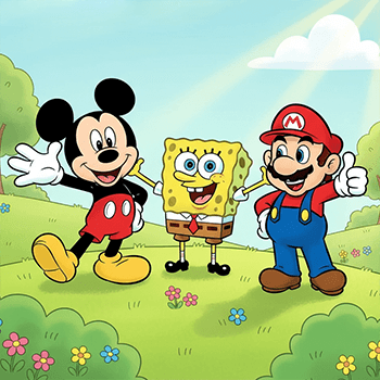 Free Printable Cartoon Coloring Pages for Kids