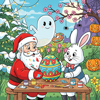 Free Printable Holiday Coloring Pages for Kids