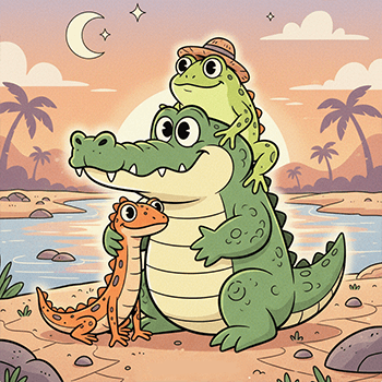 Free Printable Reptile Coloring Pages for Kids